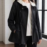 Junia Drawstring Jacket - Black