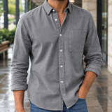 Ramsey-Ellis Chest Pocket Shirt - Gray