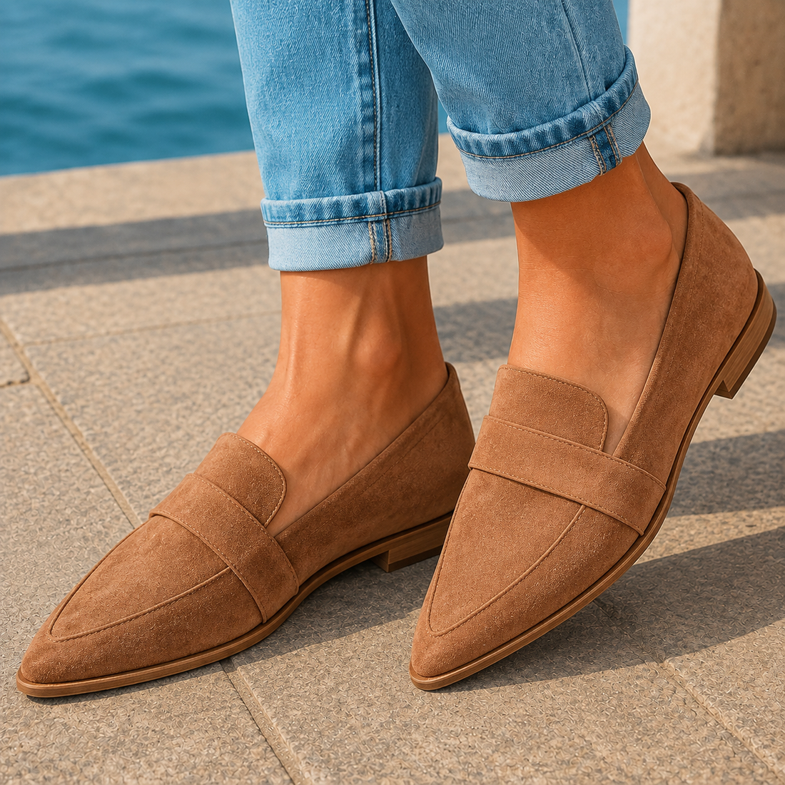 Bruni Orthopedic Loafers - Khaki