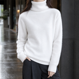 Emmeline-Elise Cashmere Sweater - White