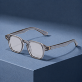 Yara-Sage Retro Sunglasses - Light Gray
