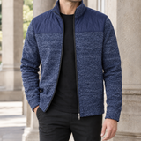 Lorcan Quilted Jacket - Navy