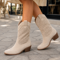 Beige Suede