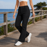 Meredith-Belle Flared Pants - Black
