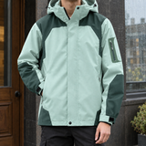 Blaise-Grant Colorblock Jacket - Mint Green