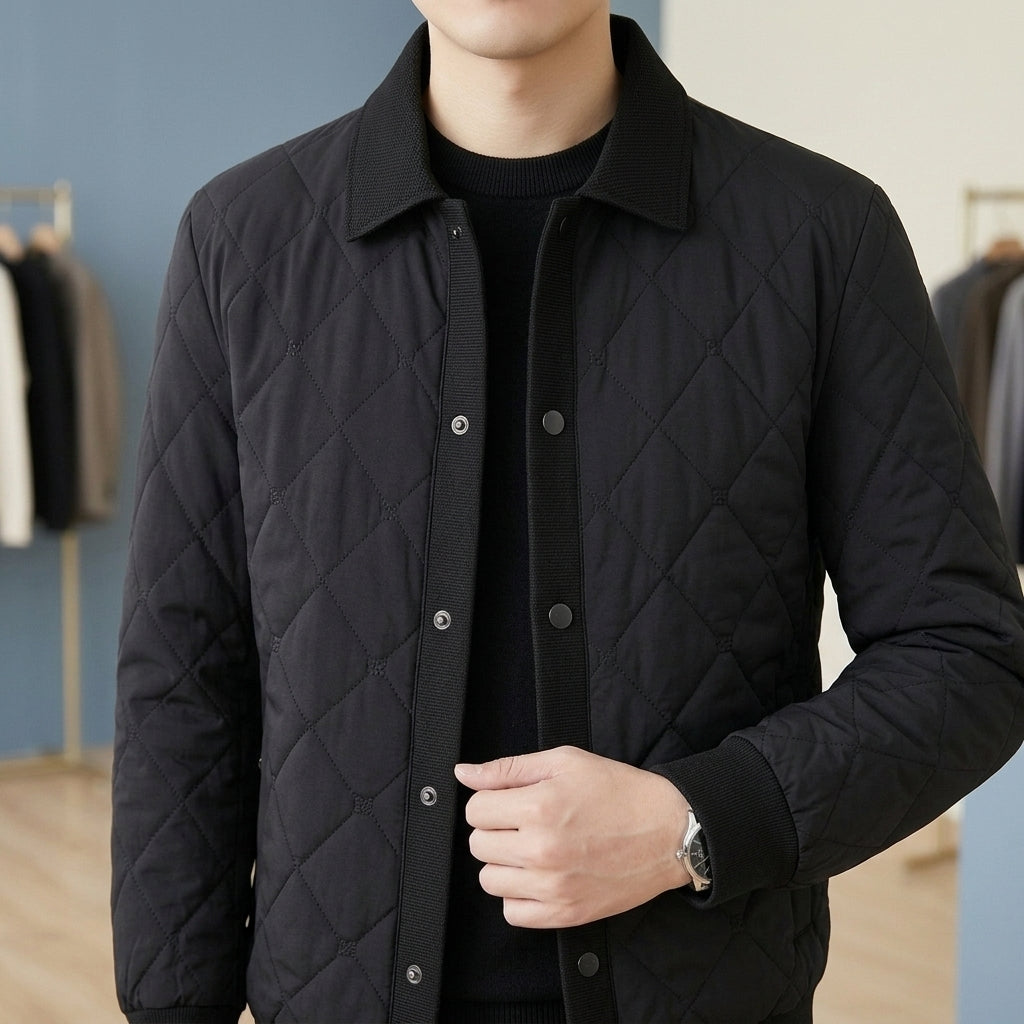 Harlan Quilted Jacket - Lead Product Detail