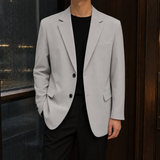 Stanley Relaxed Blazer - Light Gray