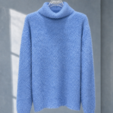 Harriet-Louise Turtleneck Sweater - Blue