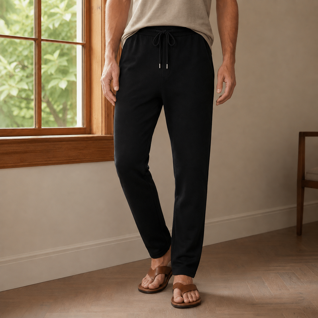 Philip Tapered Pants - Black