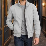Joseph-Flynn Zip Jacket - Light Gray