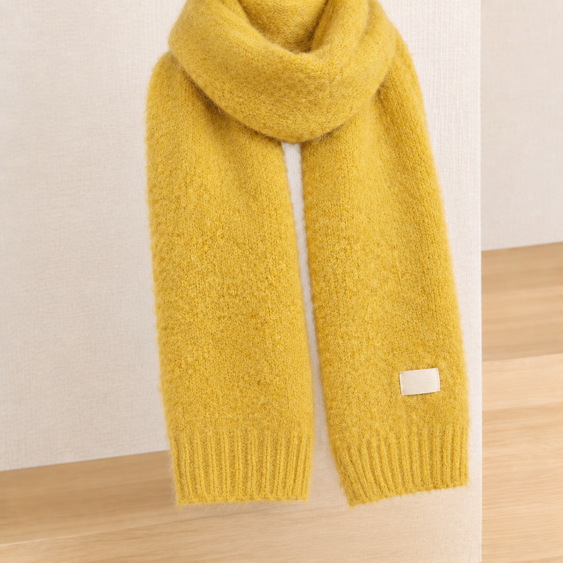 Hartwell Cashmere Scarf - Yellow