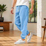 Hudson Relaxed Joggers - Light Blue