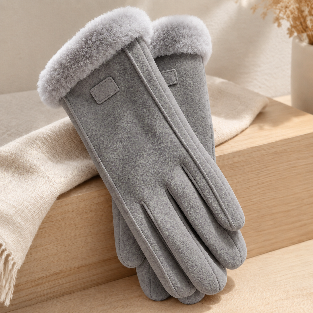 Pembroke Cashmere Gloves - Gray