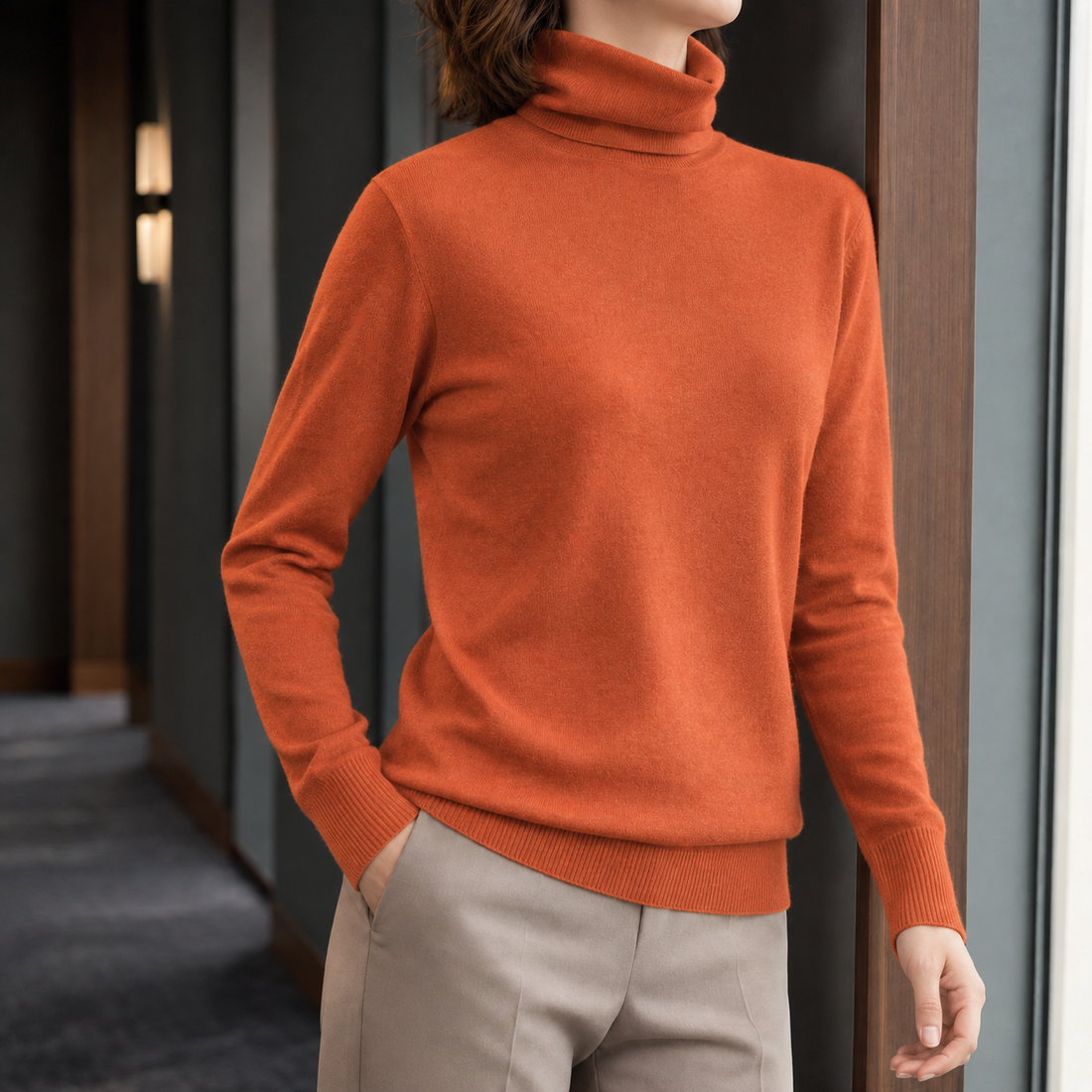 Joelle Turtleneck Sweater - As Pictured