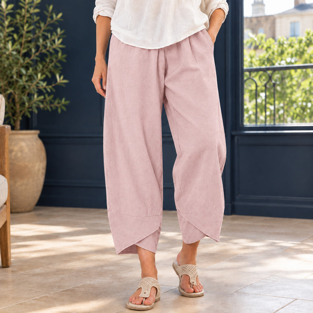 Nadine-Sage Balloon Pants - As Pictured