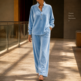Antonia-Louise Relaxed Set - Light Blue