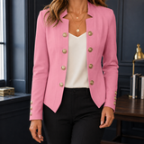 Sylvie-Claire Military Blazer - Pink