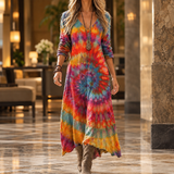 Talia-Marie Bohemian Maxi Dress - Multicolor