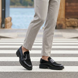 Santoro Monk Strap Shoes - Black