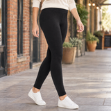 Evelina-Marie High Waist Leggings - Black