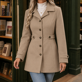 Ernestine Notched Blazer - Khaki