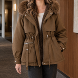 Arletta-Jane Utility Jacket - Coffee