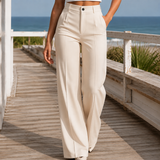Xenia Tailored Pants - Beige