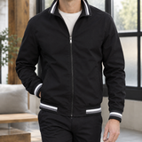 Jake Ribbed Jacket - Black