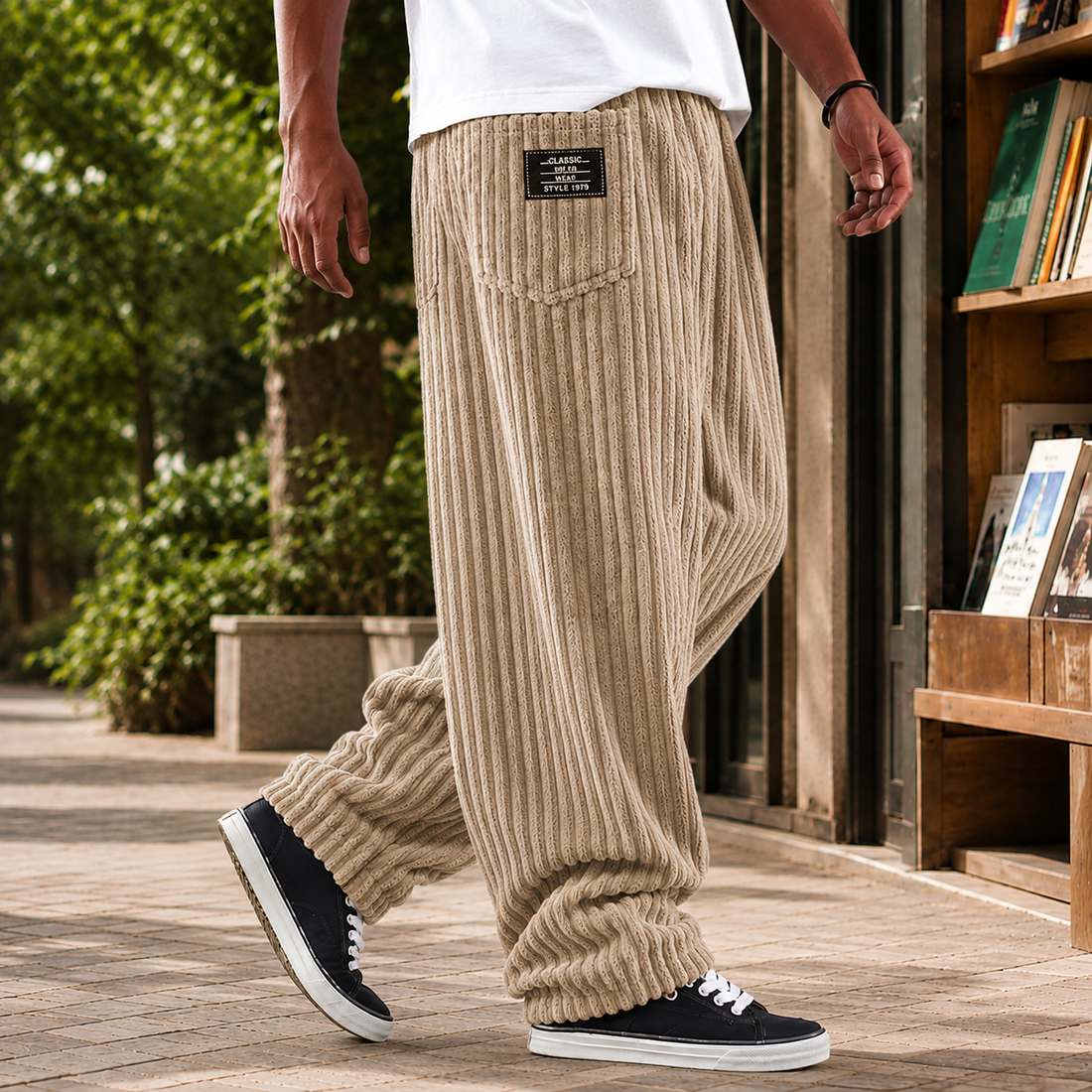 Rafferty Relaxed Pants - Khaki