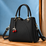 Marchetti Cherry Handbag - Musta