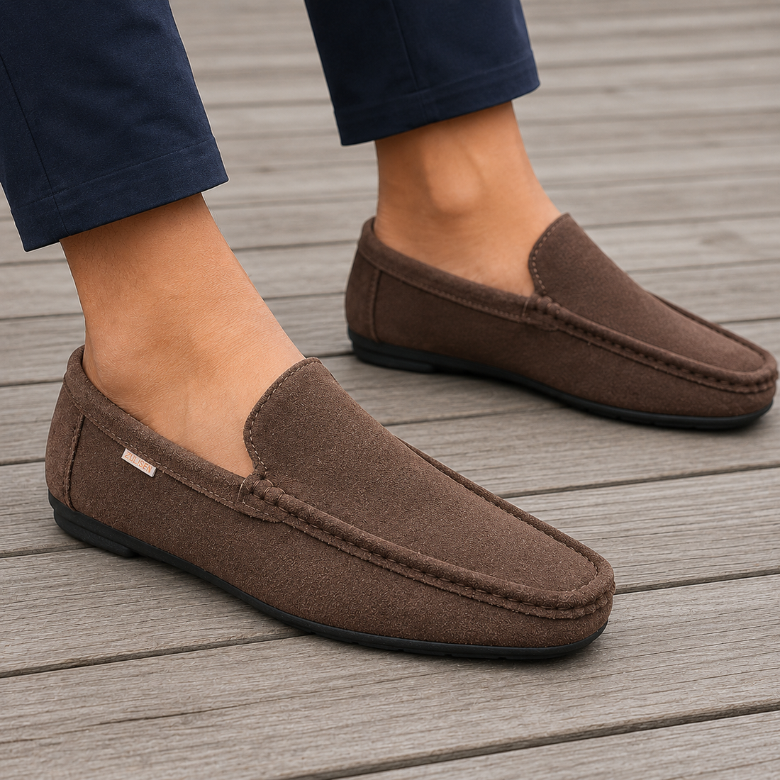 Marzano Slip-On Loafers - Brown