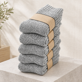 Donovan Merino Wool Socks - Light Gray