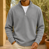 Ulric Ribbed Jacket - Gray
