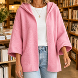 Saskia-Faye Hooded Sweater - Pink