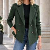 Ines Wool Blazer - Green