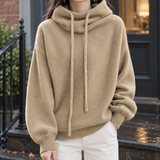 Kiera Hooded Sweater - Camel