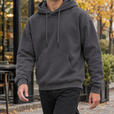 Max-Wren Relaxed Hoodie - Iron Gray