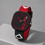 Cromwell Square Watch - Black Red