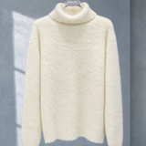 Harriet-Louise Turtleneck Sweater - White