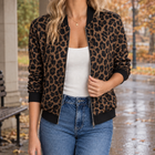Dark Leopard Print