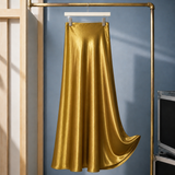 Marina Flared Skirt - Brown