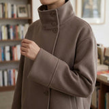 Sofia Stand Collar Jacket - Lead Product Detail