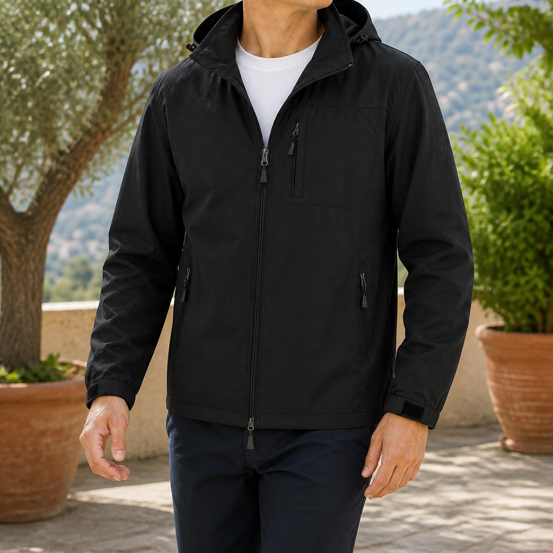 Sullivan Hooded Jacket - Black