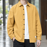 Thibault Workwear Overshirt - Mustard Yellow