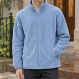 Sigmund Zip Fleece Jacket - Blue