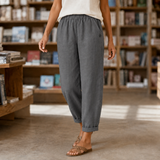 Alba-Faye Relaxed Pants - Dark Gray