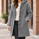 Anouk-Jane Hooded Coat - Gray