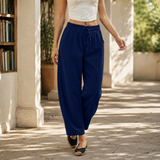 Winona Barrel Pants - Navy
