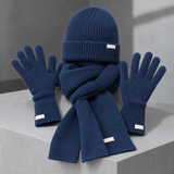 Remington Cashmere Accessory Set - Navy