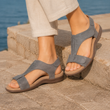Dalmasso Adjustable Sandals - Gray